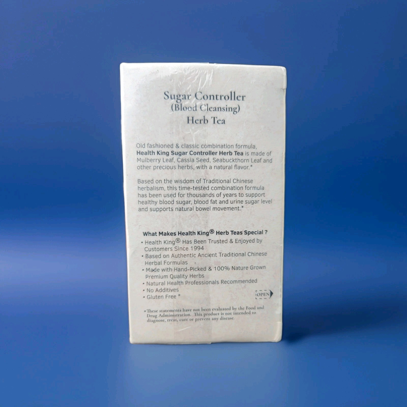 Health King- Sugar Controller (Blood Cleansing) Herb Tea-20 Tea Bags , Help…