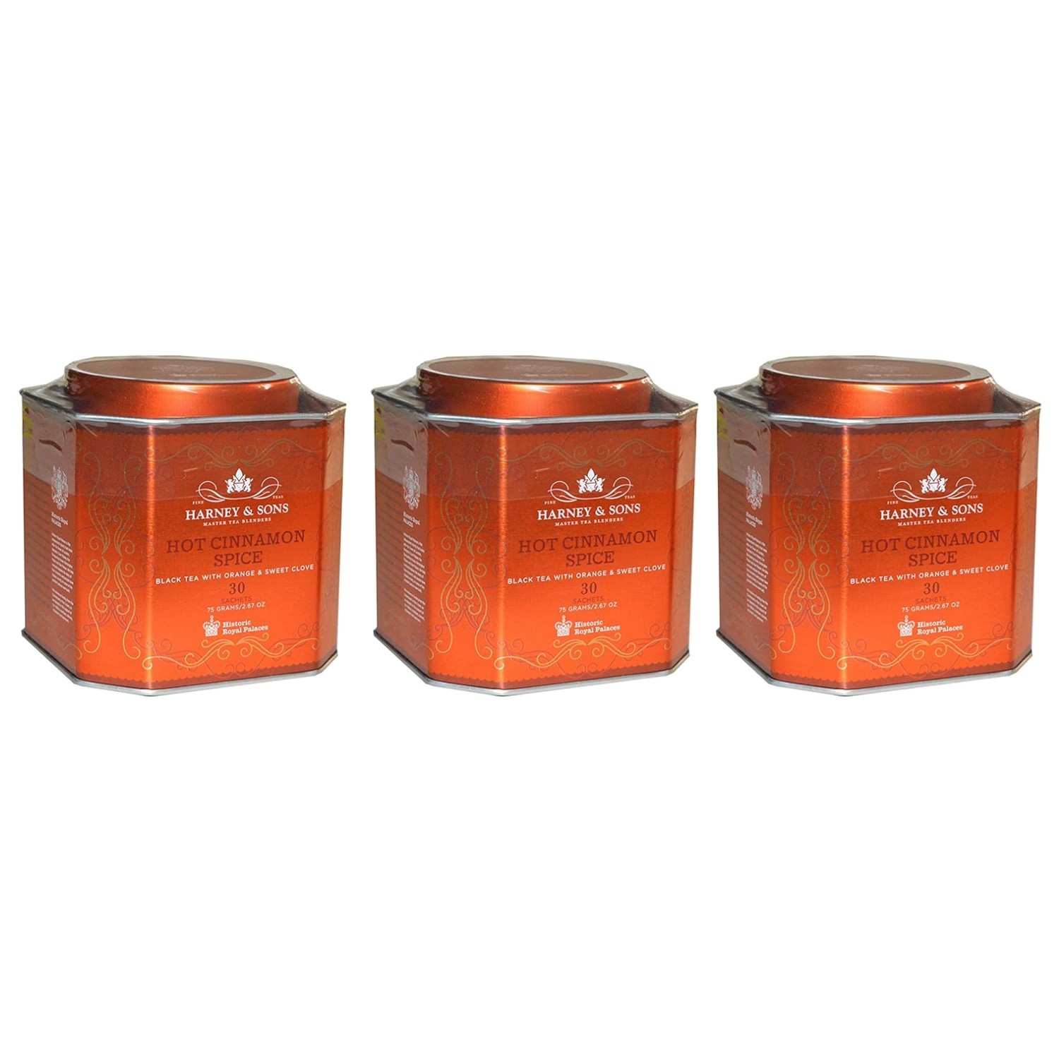 Cinnamon Spice Tea 3-Pack – Black Tea Sachets