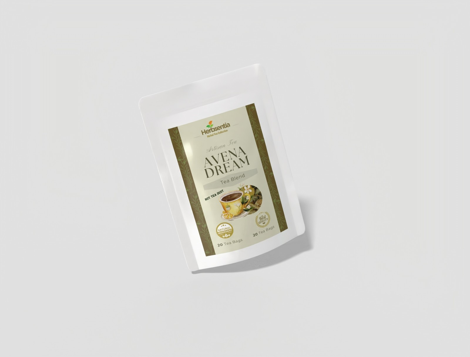 Avena Dream Herbal Tea | 20 Tea Bags | Caffeine Free Botanical Blend