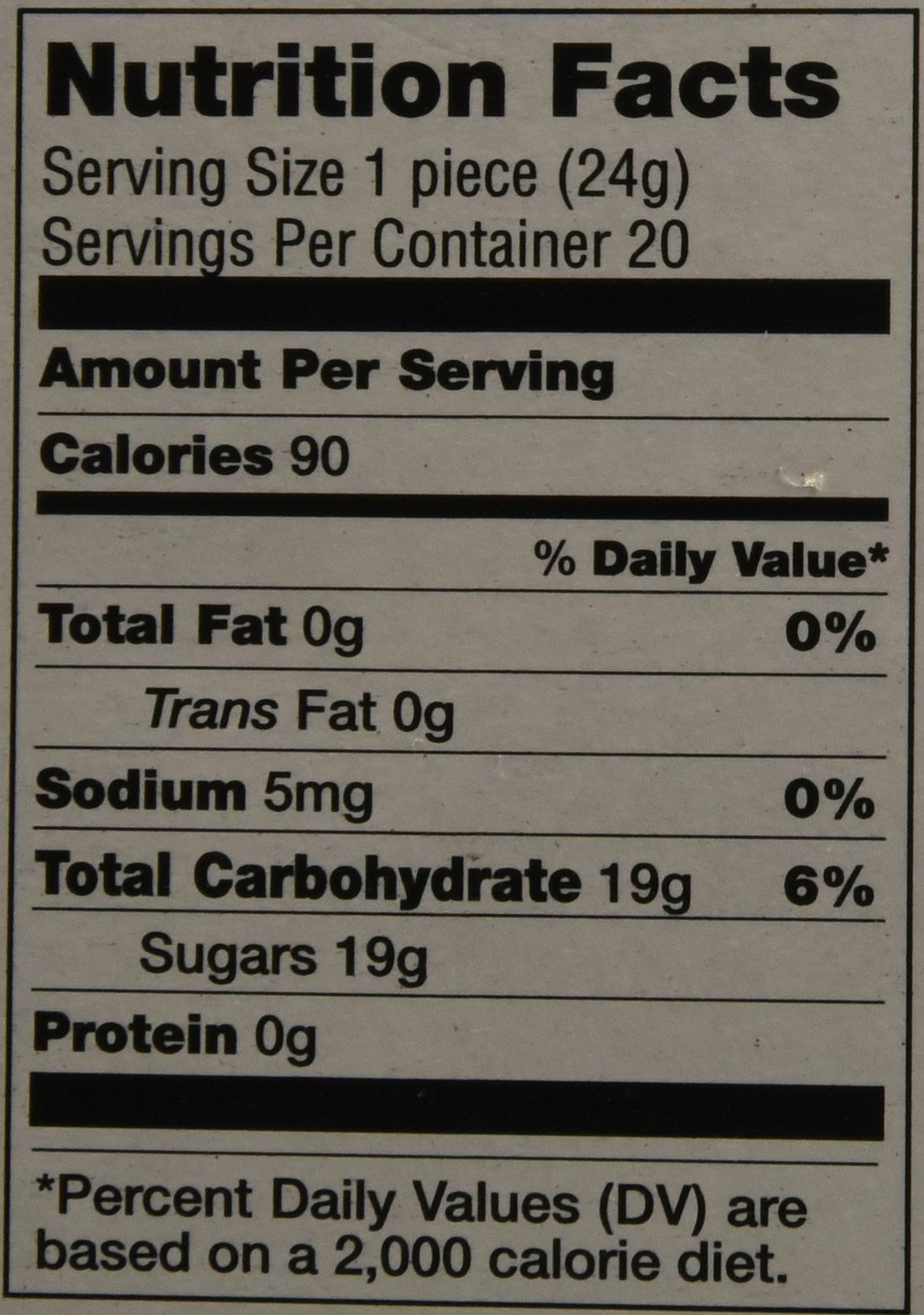 Baby Bottle Pop Candy 20 Pack NET WT 17 oz (480 g)