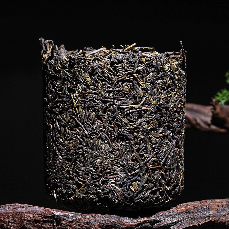 600g Yunnan Naka 2016 Meng Song Big Tree Tea Pu’er Tea Raw Tea Bamboo Tube Tea