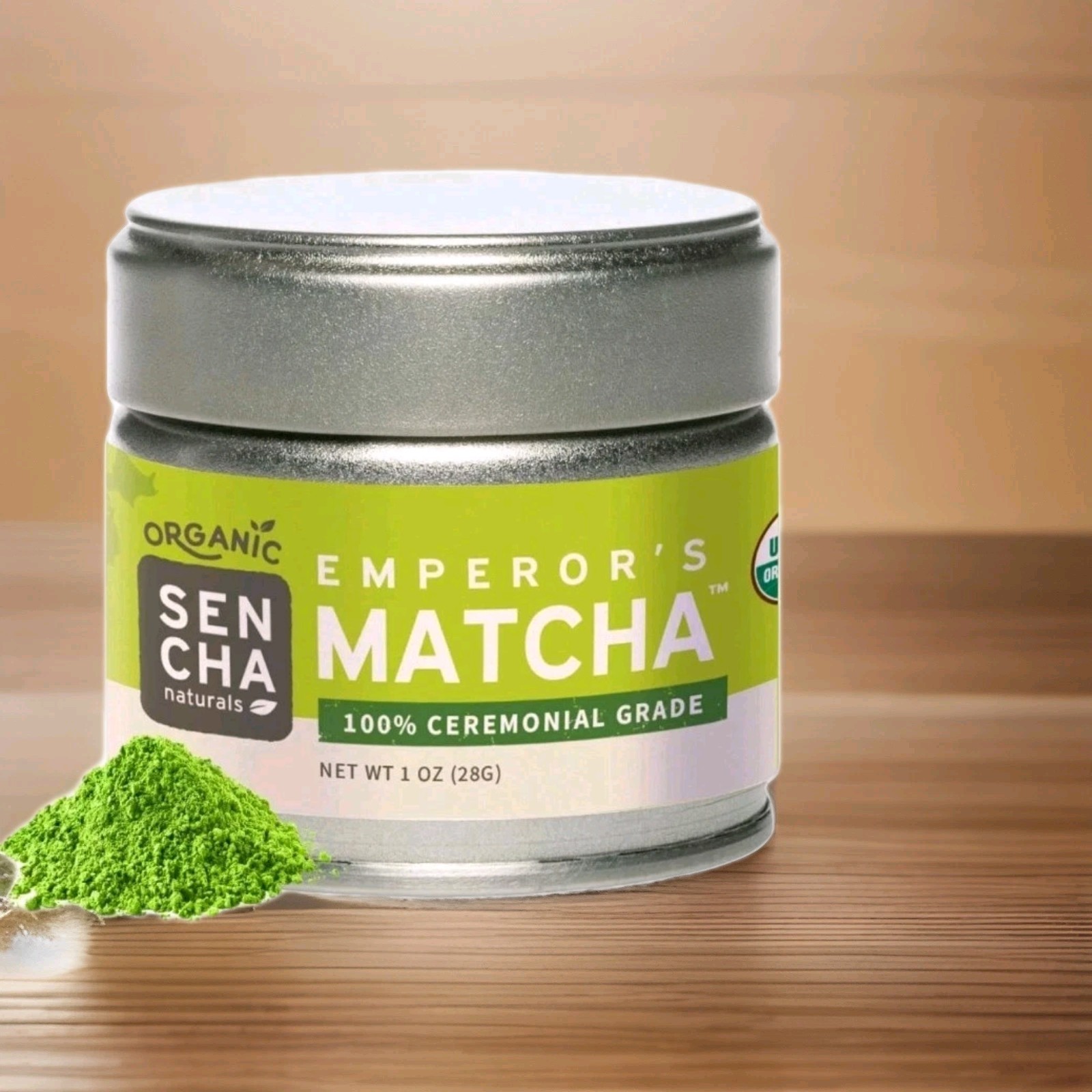 Sencha Naturals Organic Emperor’s Ceremonial Grade Matcha 90gr – Exp 3/31/26
