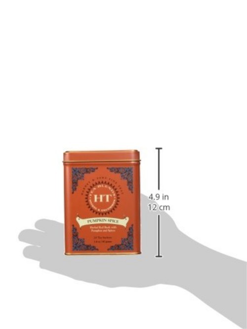 Organic Pumpkin Spice Rooibos Tea – 20 Sachet Tin | Gluten Free & Kosher
