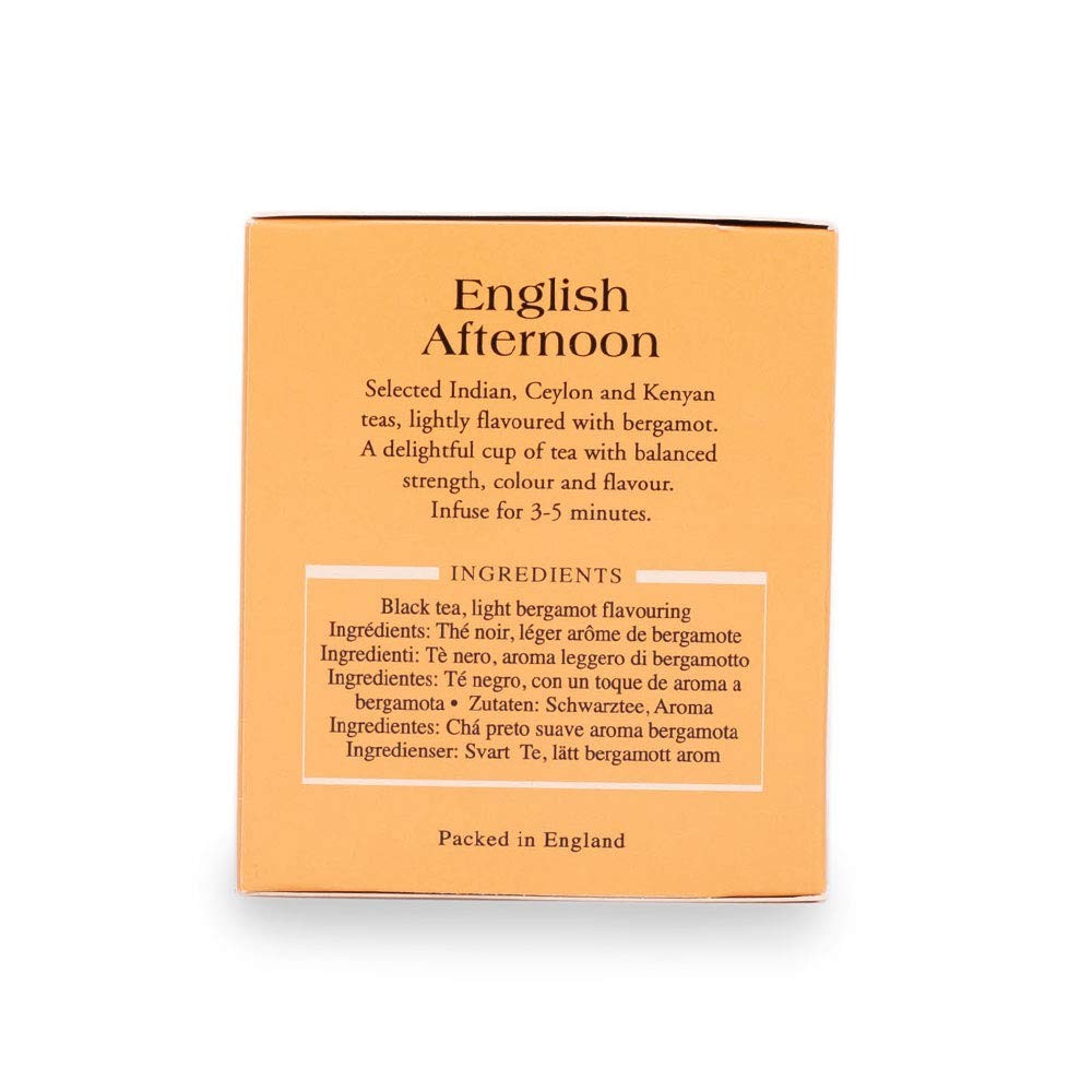 Ahmad Tea Black Tea, English Afternoon Teabags, 20 ct (Pack of 1) – 20 Count