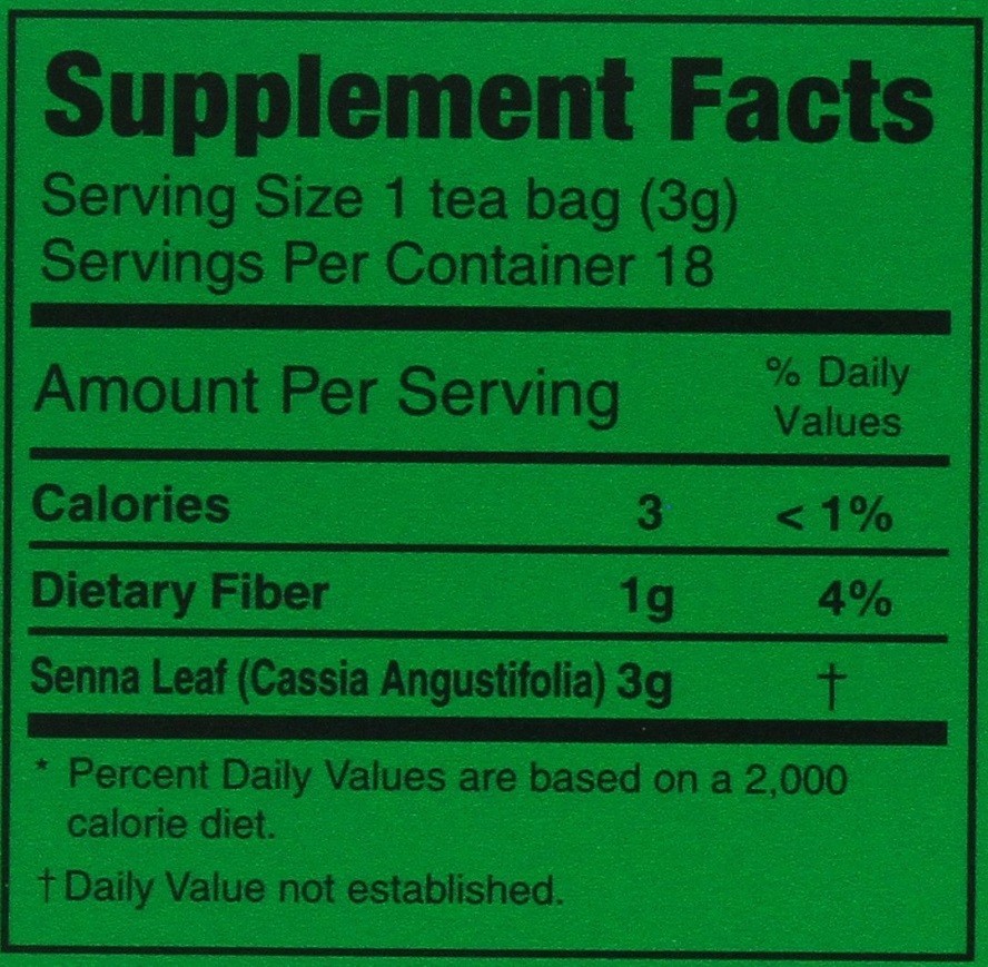 3 Ballerina Dieter Tea Extra Strength -Caffeine Free- 18 Tea Bags (Pack of 2)