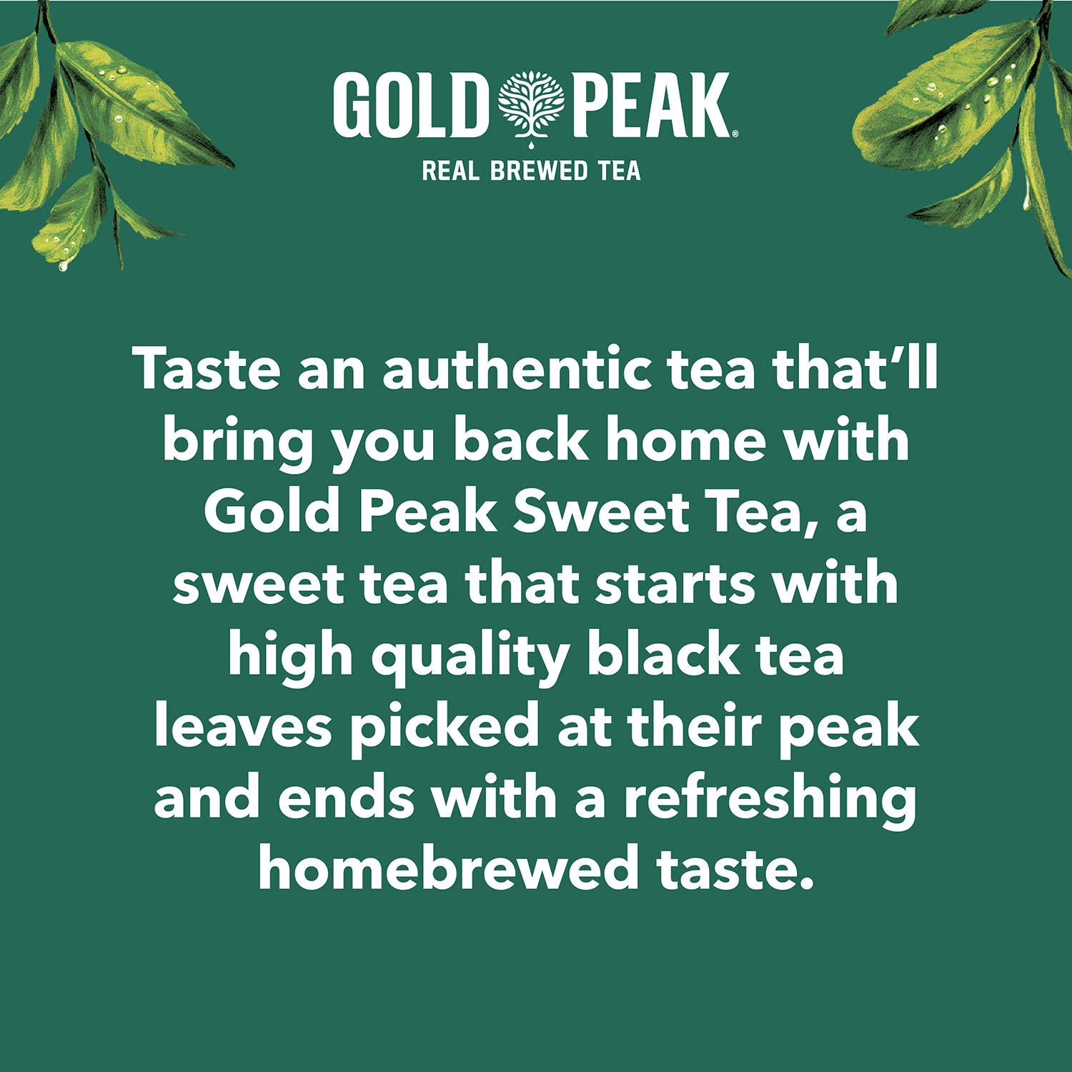 Gold Peak Sweet Tea, 16.9 Fluid Ounce (Pack of 18) – Great Price – Free Ship!