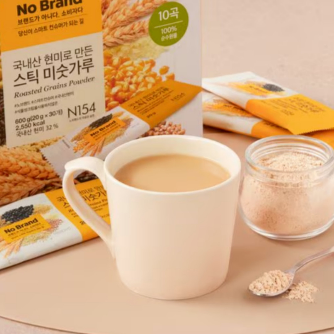 NO BRAND Roasted Grains Powder 20g x 30 Grain Powder Drink Mix