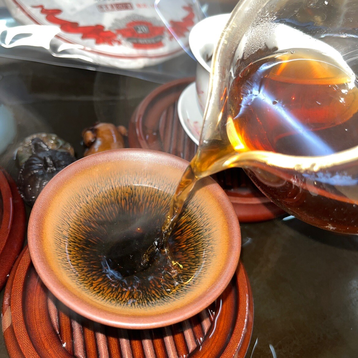 2019 Anniversary Shu Puer Tea 357g”9978″, Haiwan Tea Factory Lao Tong Zhi Pu-erh