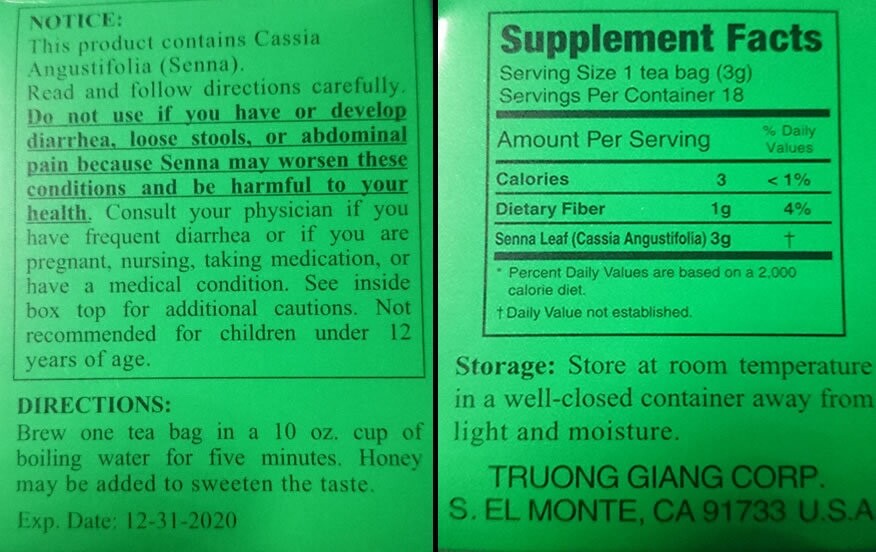 3 BALLERINA EXTRA STRENGTH TEA DIETERS DRINK WEIGHT LOSS DIET (18 TEA BAGS)