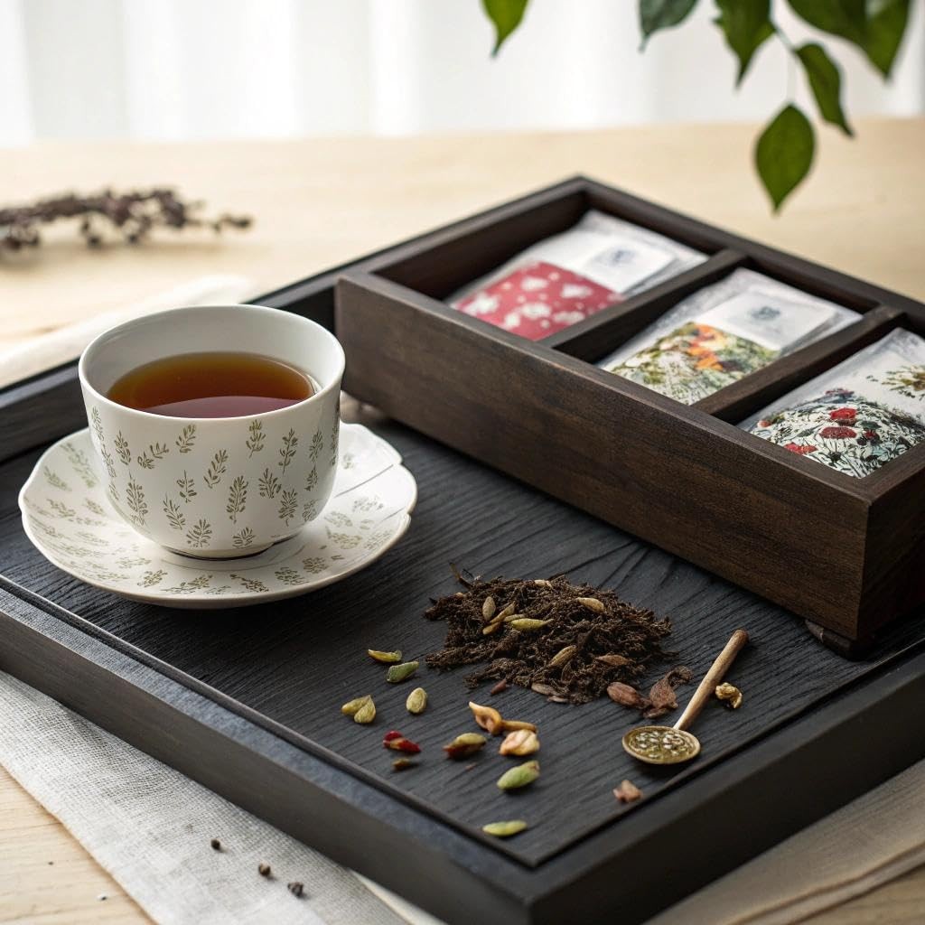 15 PCS Single Steeps Loose Leaf Tea Sampler Assorted Variety Box Black Tea
