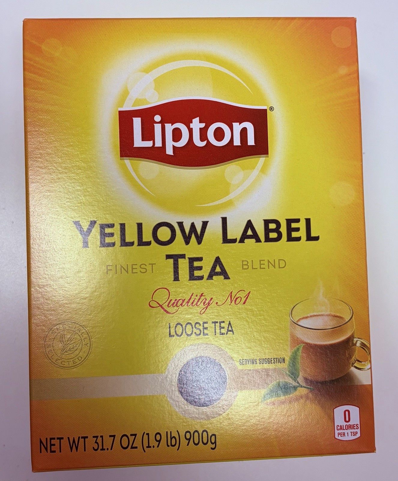Lipton Yellow Label Loose Black Tea 900g