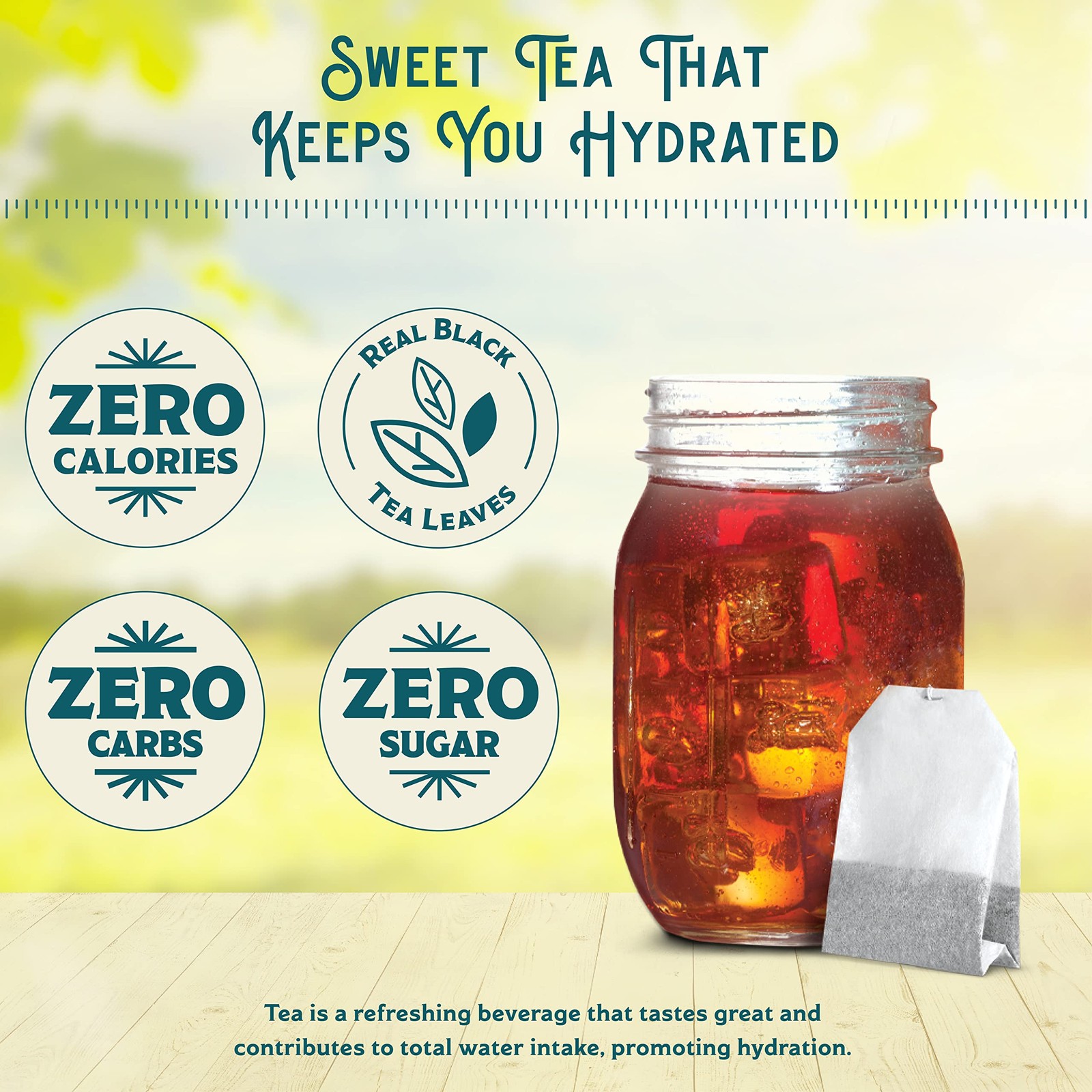 Southern Breeze Cold Brew Sweet Tea Zero Sugar Raspberry 20 Tea Bags