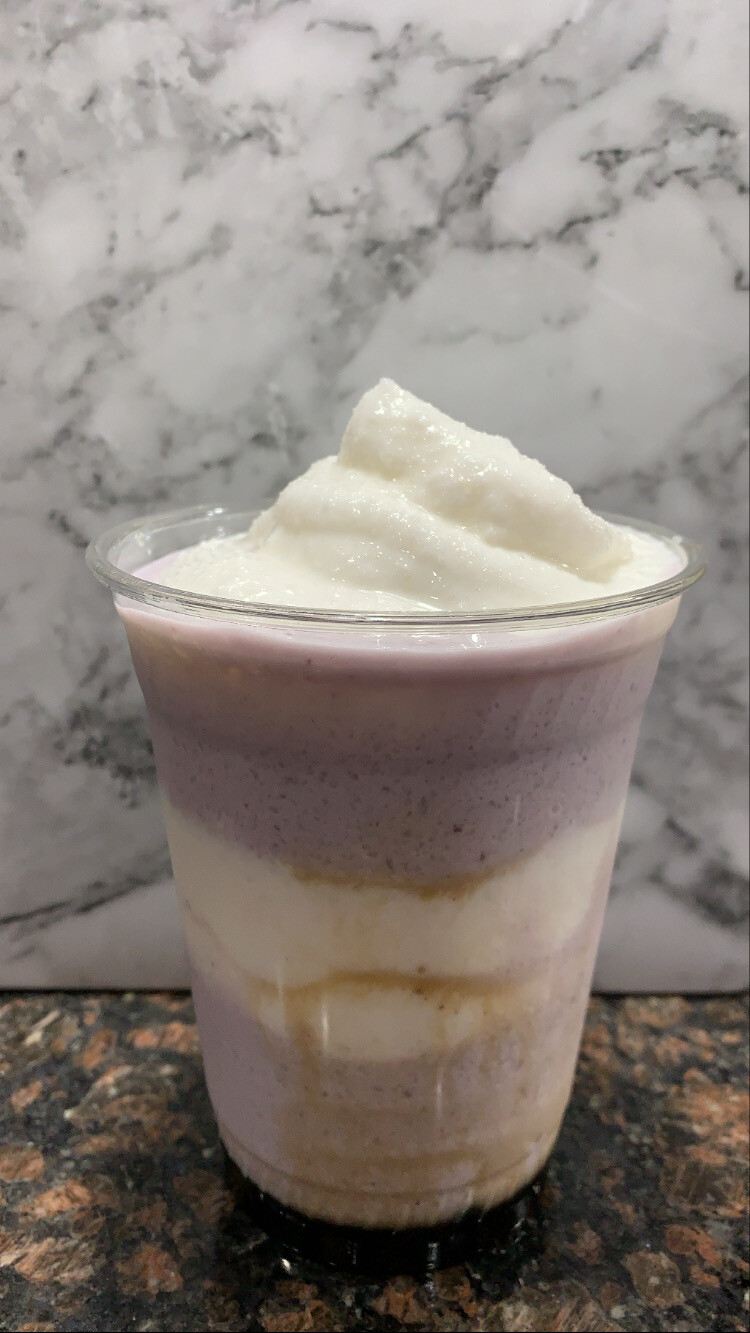 Premium TARO COCONUT Powder Boba Bubble Tea Tapioca Pearl Smoothie Slushy 12 oz
