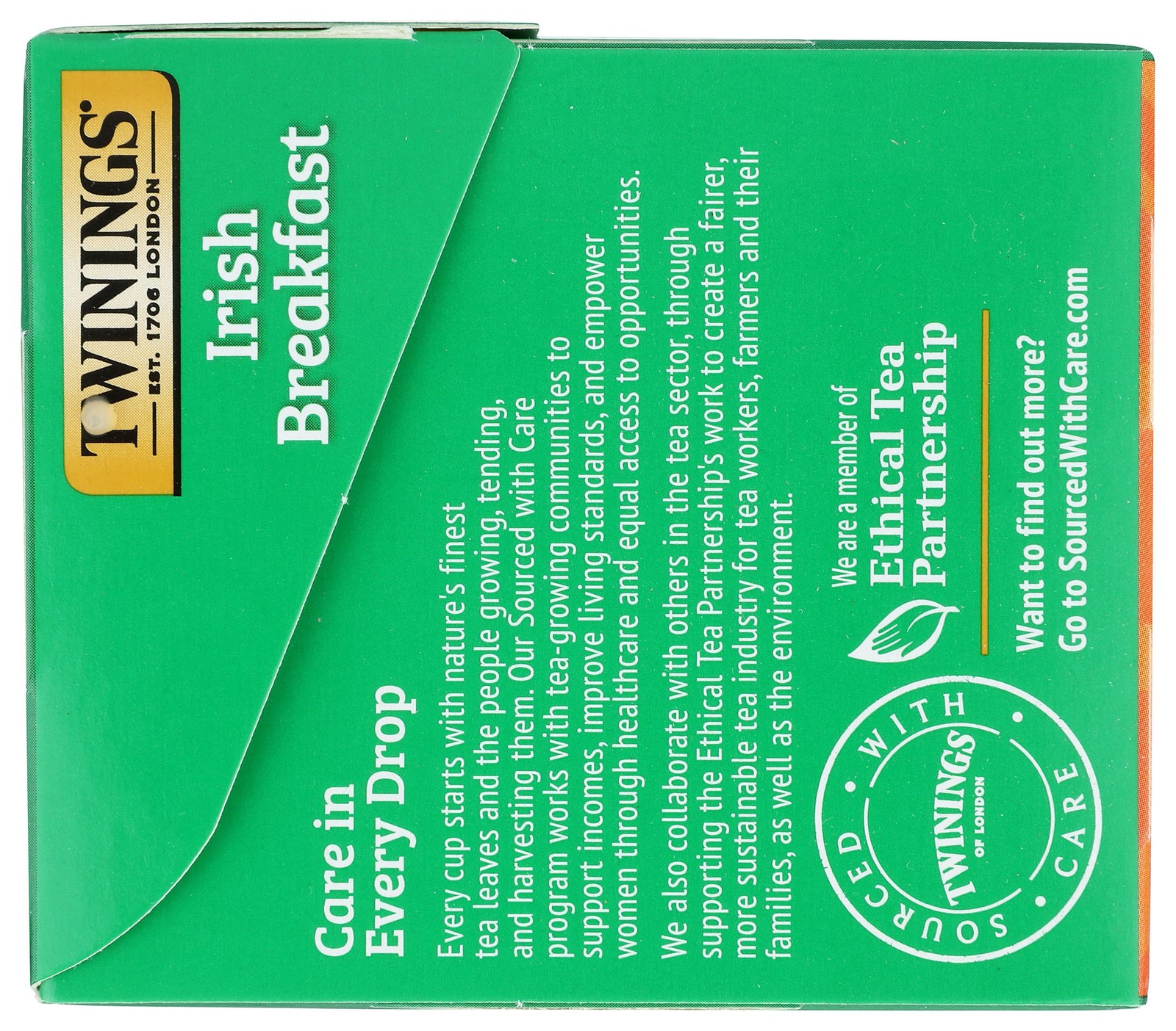 Twinings Irish Breakfast Tea, Robust 20 Count (Pack of 1), Black Tea Single