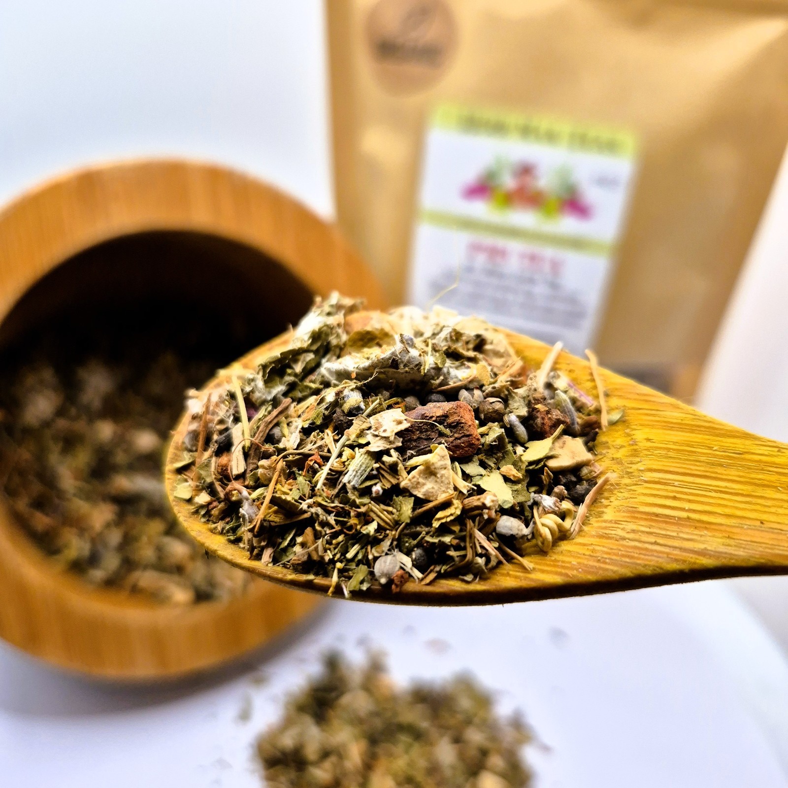 Proven PMS TEA -No more cramps, heavy bleeding & moodiness by a master herbalist