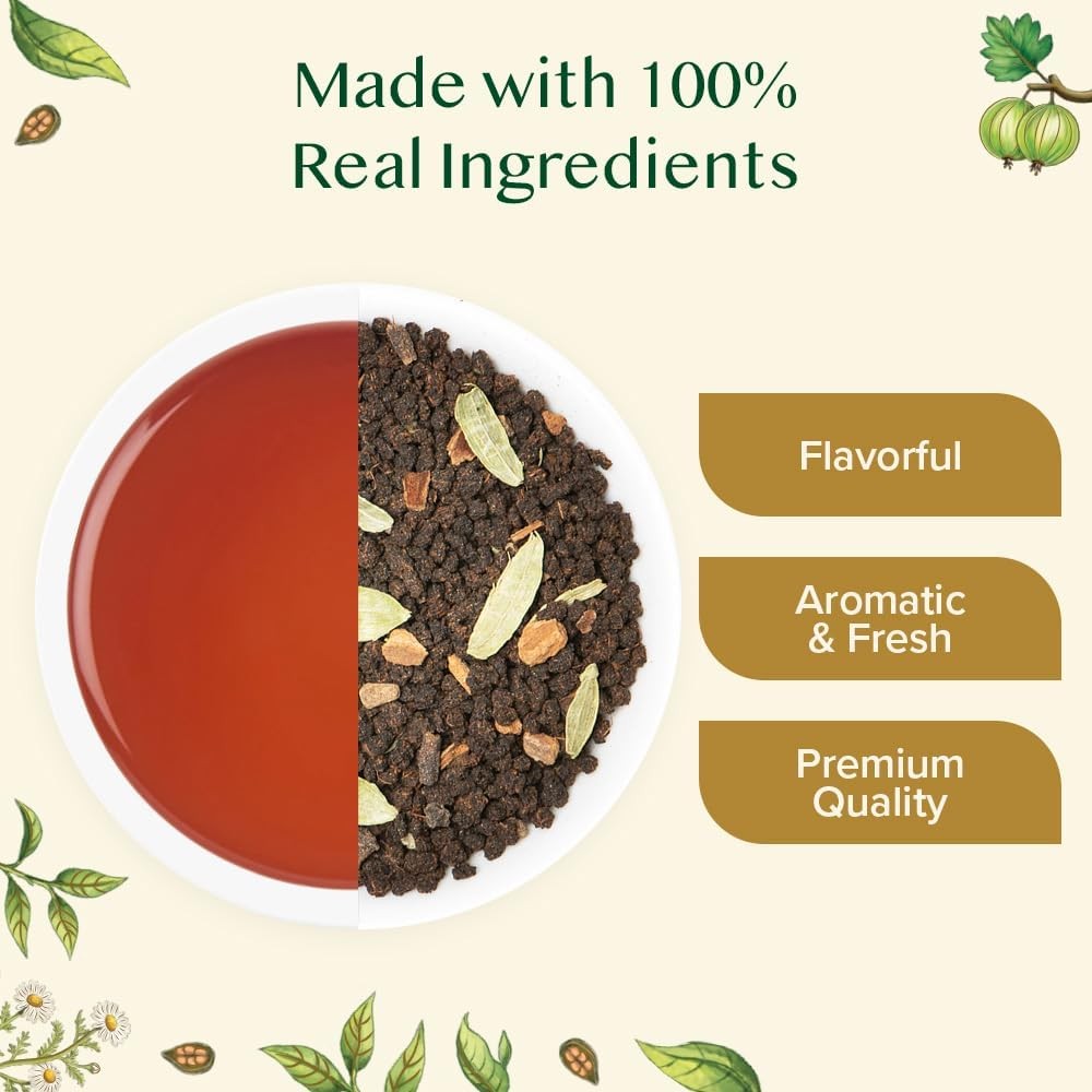 , Assorted Loose Leaf Chai Tea Sampler (10 Flavors, 50+ Servings) | Indian Ex…