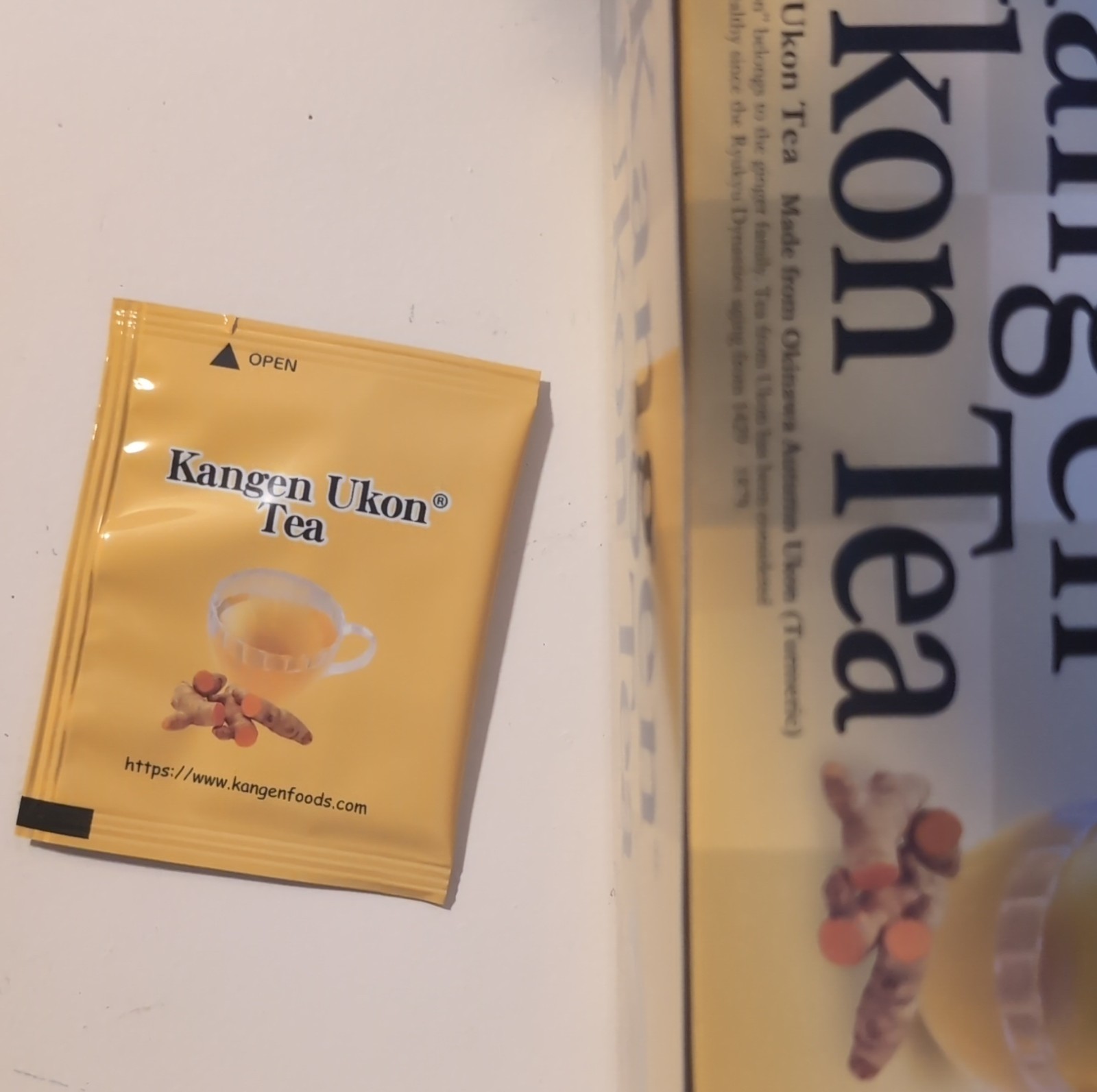 Kangen Ukon Turmeric Tea by Enagic 60 Bags 100% Organic