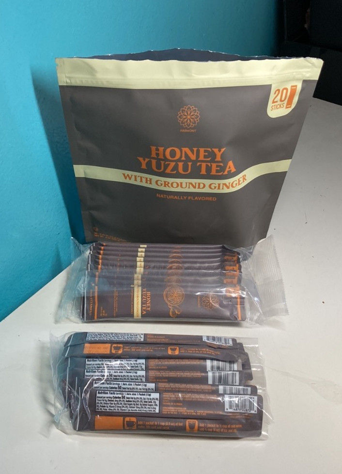 Harmony Matcha Tea Sealed NEW Sachets Lavender Vanilla Strawberry & Yuzu Honey