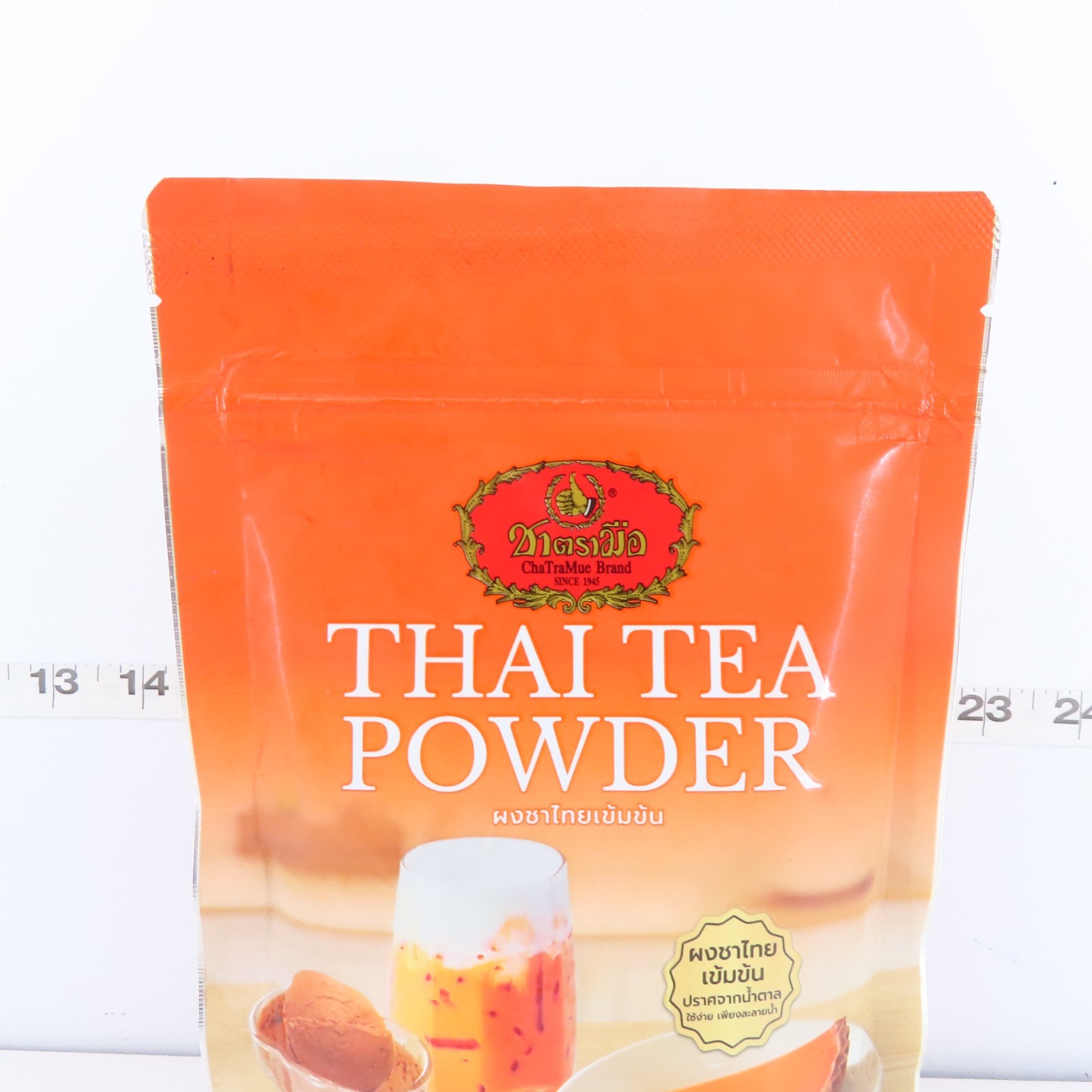 100G. CHA TRA MUE INSTANT TEA POWDER THAI TEA *NO SUGAR ADDED*