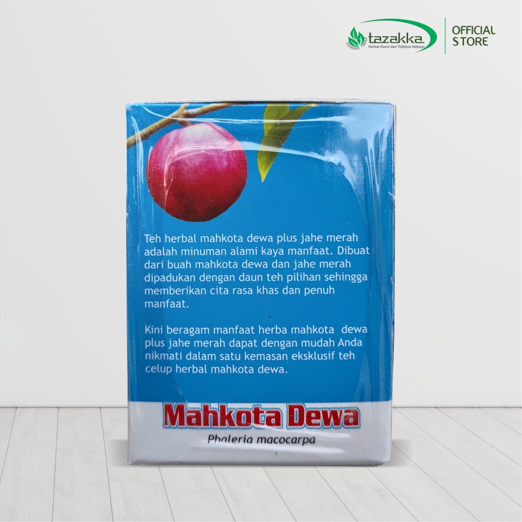 3x Mahkota Dewa Ginger Herbal Tea Bags 20x2g bundle 120g net 180g aroma ritual