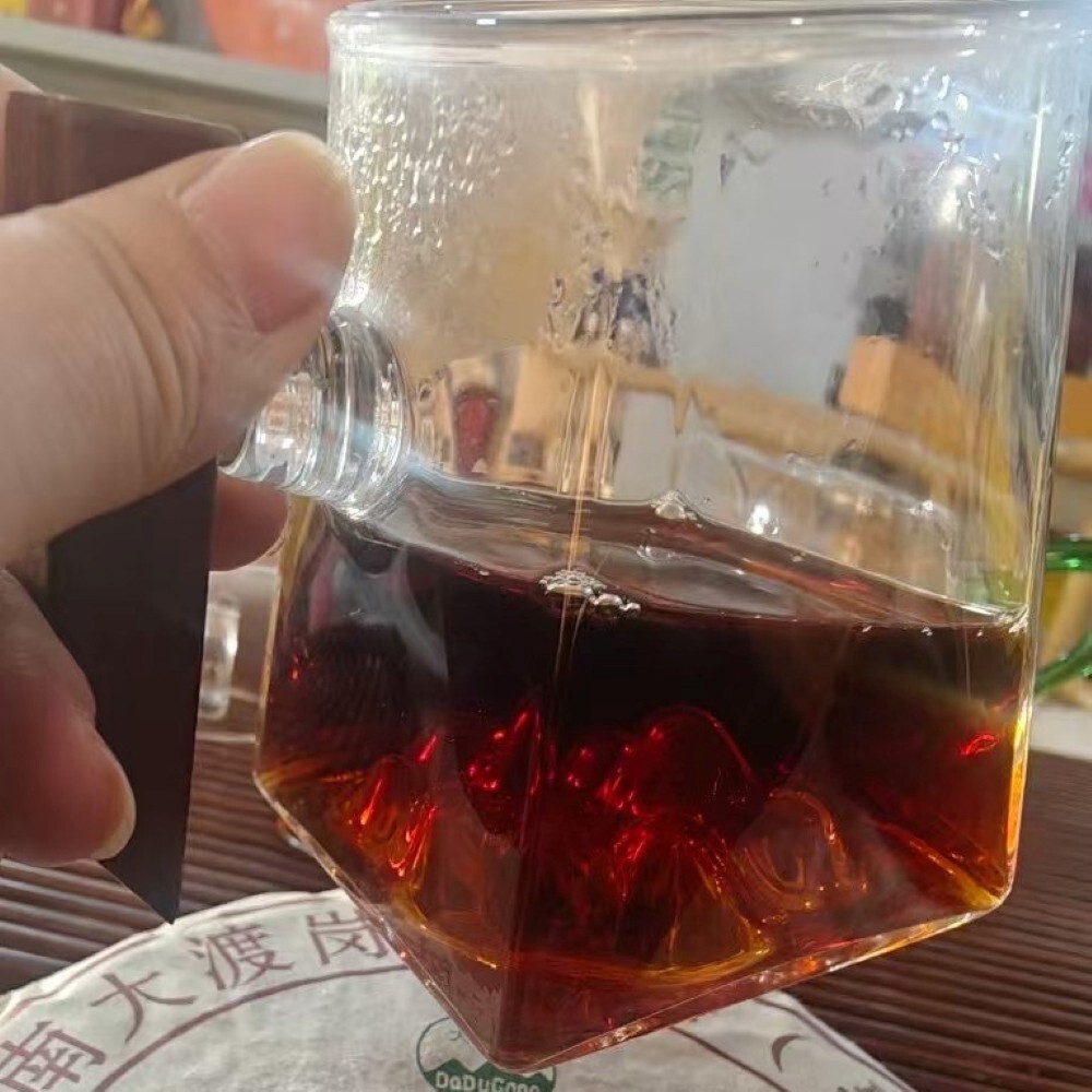 大渡崗,壺裡乾坤,2007y熟茶,400g