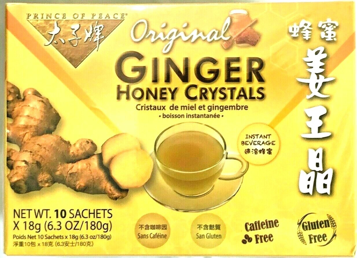 Prince of Peace Original Ginger Honey Crystals Instant Beverage