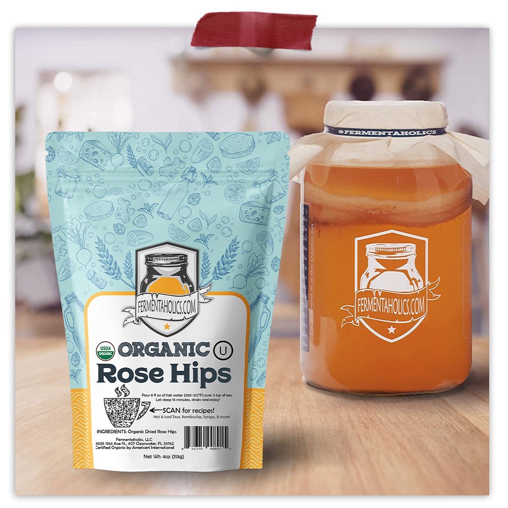 Fermentaholics USDA Certified Organic Dried Rose Hips
