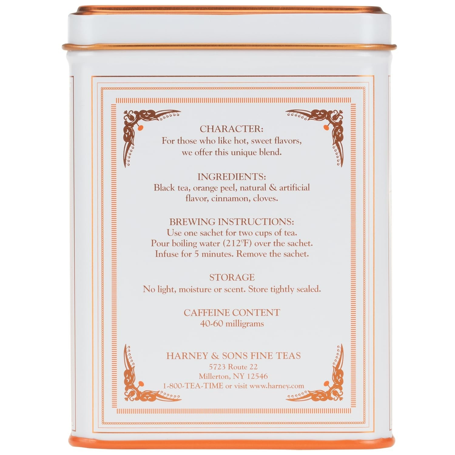 Classic Hot Cinnamon Spice Tea – 20 Sachets of Bold Flavor and Comfort