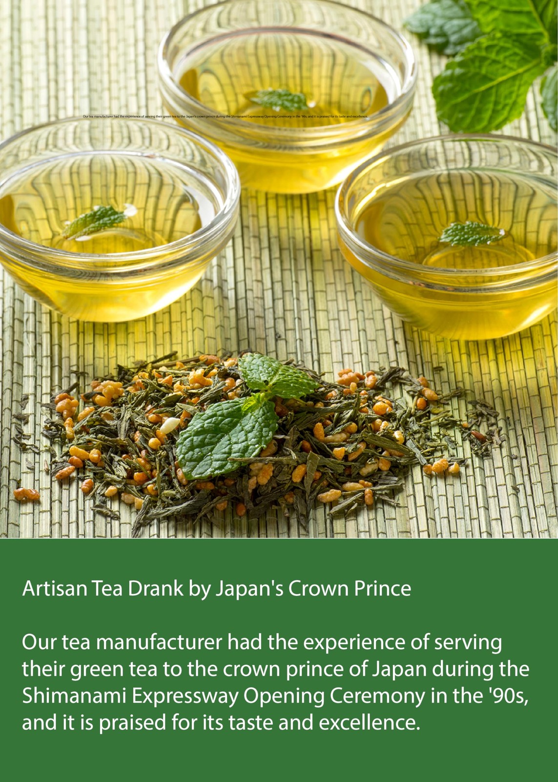 Kawashimaya Organic Genmaicha 35.27 oz 1000g – Japanese Green Tea with Roaste…