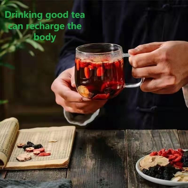 Ginseng Five Treasures Kidney Tea for Women and Men,Traditional Chinese Herba…