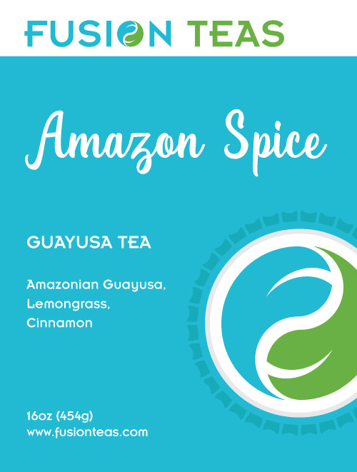 Amazon Spice Guayusa – Lemongrass Cinnamon Loose Leaf Tea -Organic- Fusion Teas