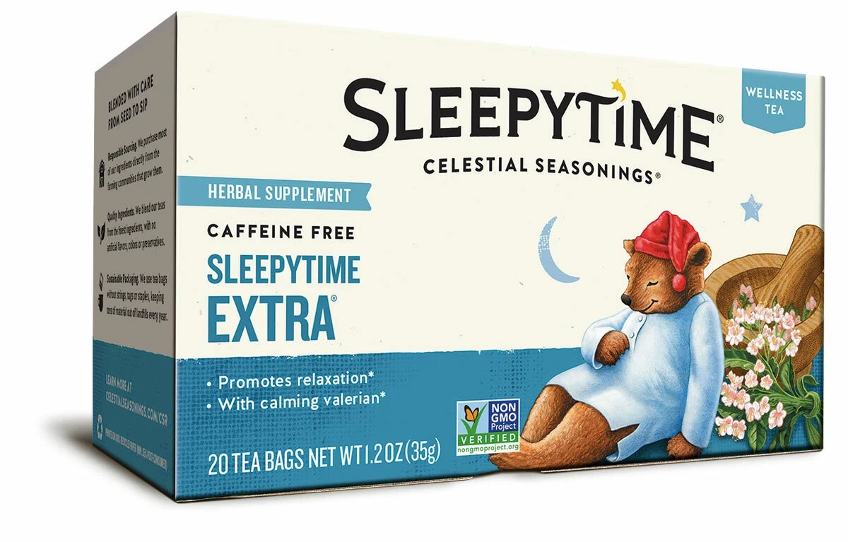 Bulk Celestial Seasonings Sleepytime Extra Tea Bags 220 Count – EXPIRED