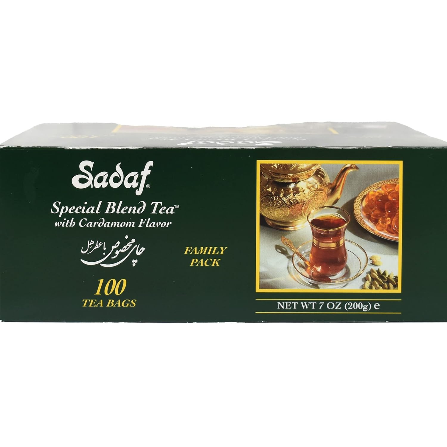 Cardamom Tea Bags | Special Blend Cardamom Ceylon Black Tea | Quicktea Product H