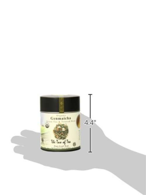 Delightful Genmaicha Green Tea – Organic Loose Leaf with Toasted Rice, 3.5oz