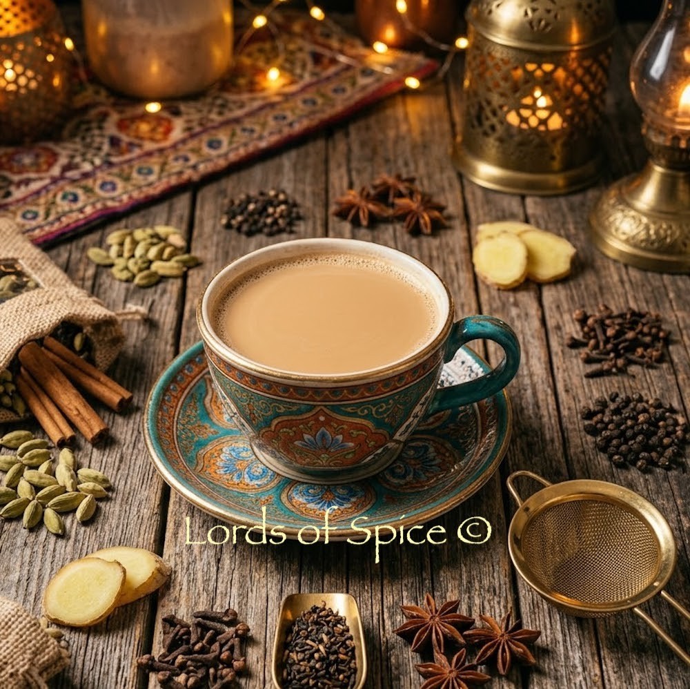 Masala Chai Tea Powder – Authentic Indian Spiced Chai – 10g, 1oz, 2oz, 4oz USA