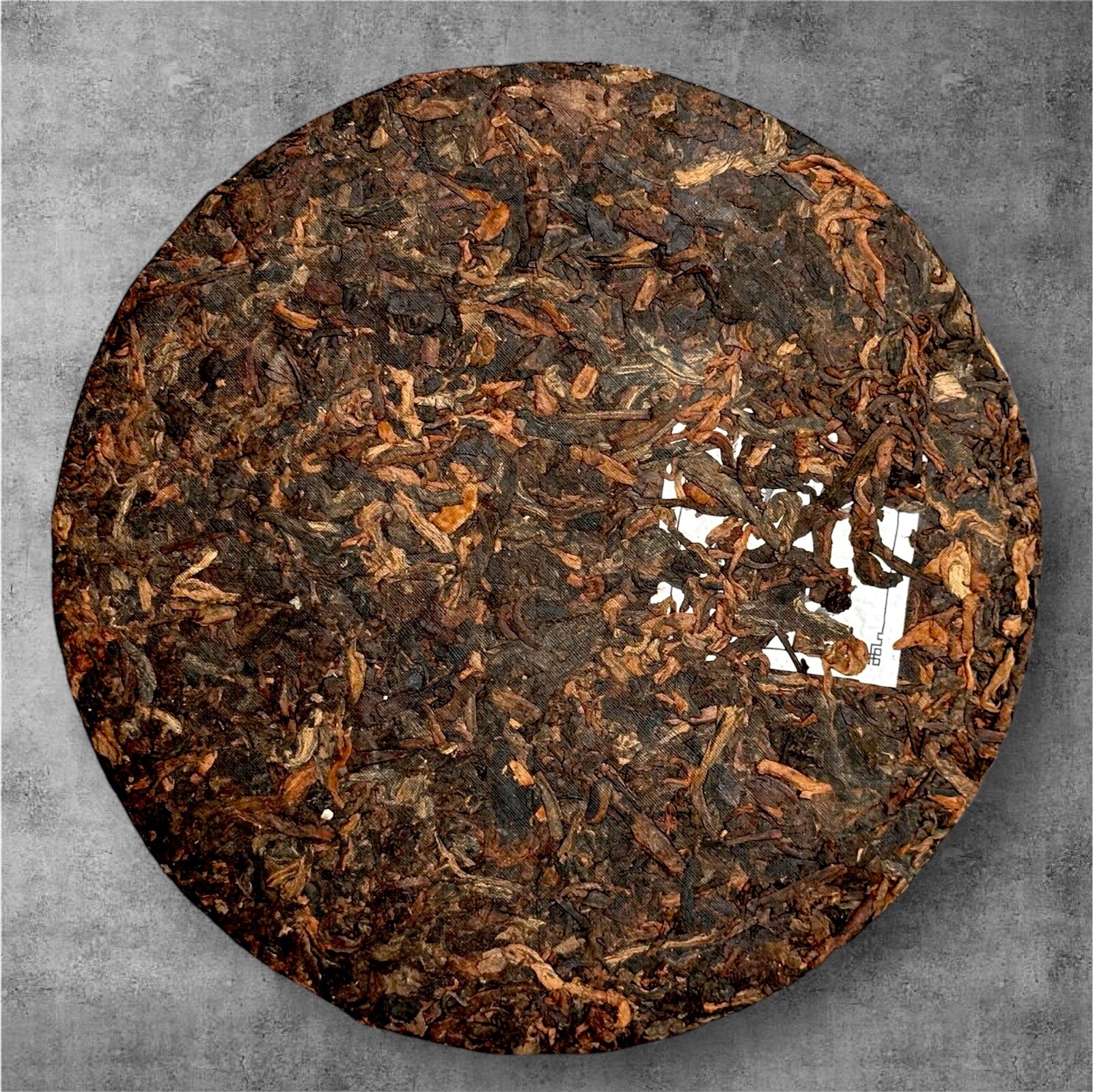 Golden Sip 2006 Shu Puer Brown Mountain Court Fermented Organic Tea Cake Puerh