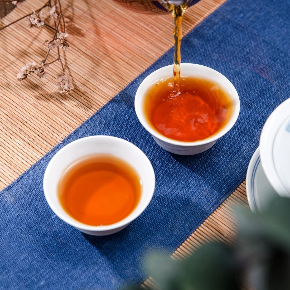 ChaWuWarmSun B JinJunMei Black Tea,8.8oz/250g,Chinese Loose Leaf Tea,WuYi Mou…