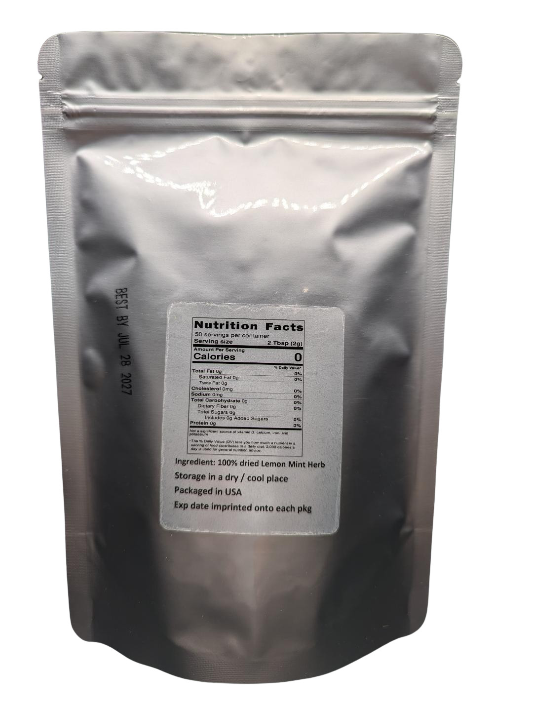 Lemon Mint Tea – Loose Leaf Herbal Tea – By Nature Tea, Wild Crafted