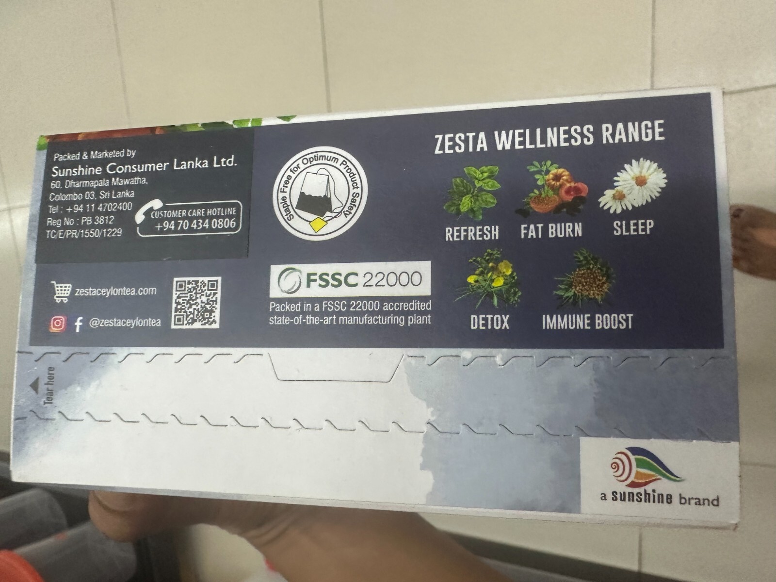 Zesta Fat Burn Tea – 40 Tea bags (2 Boxes) – Natural Weight Loss Support