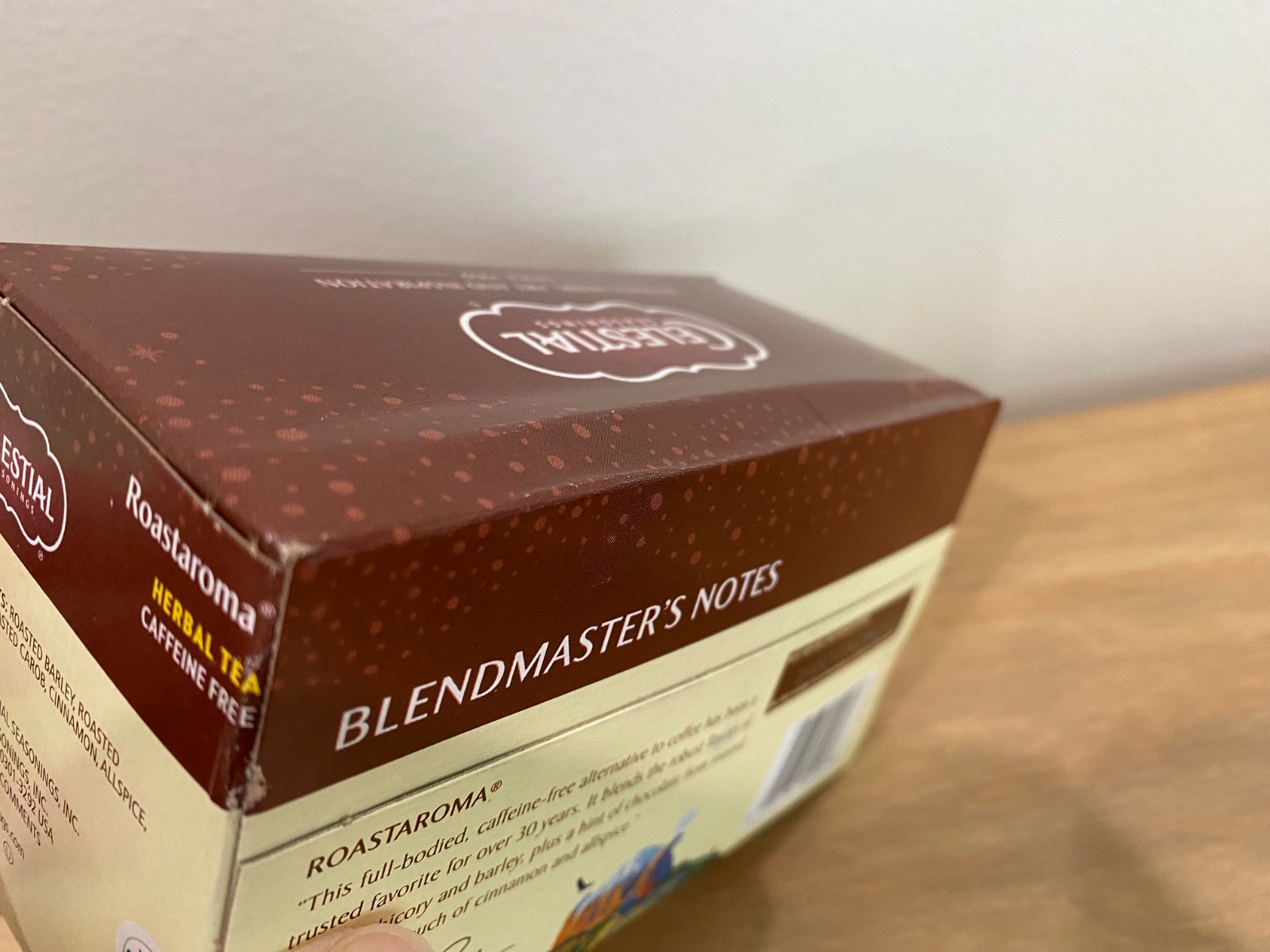 Celestial Seasonings Roastaroma Caffeine Free Herbal Tea LOT/2 Boxes BBD 10’27