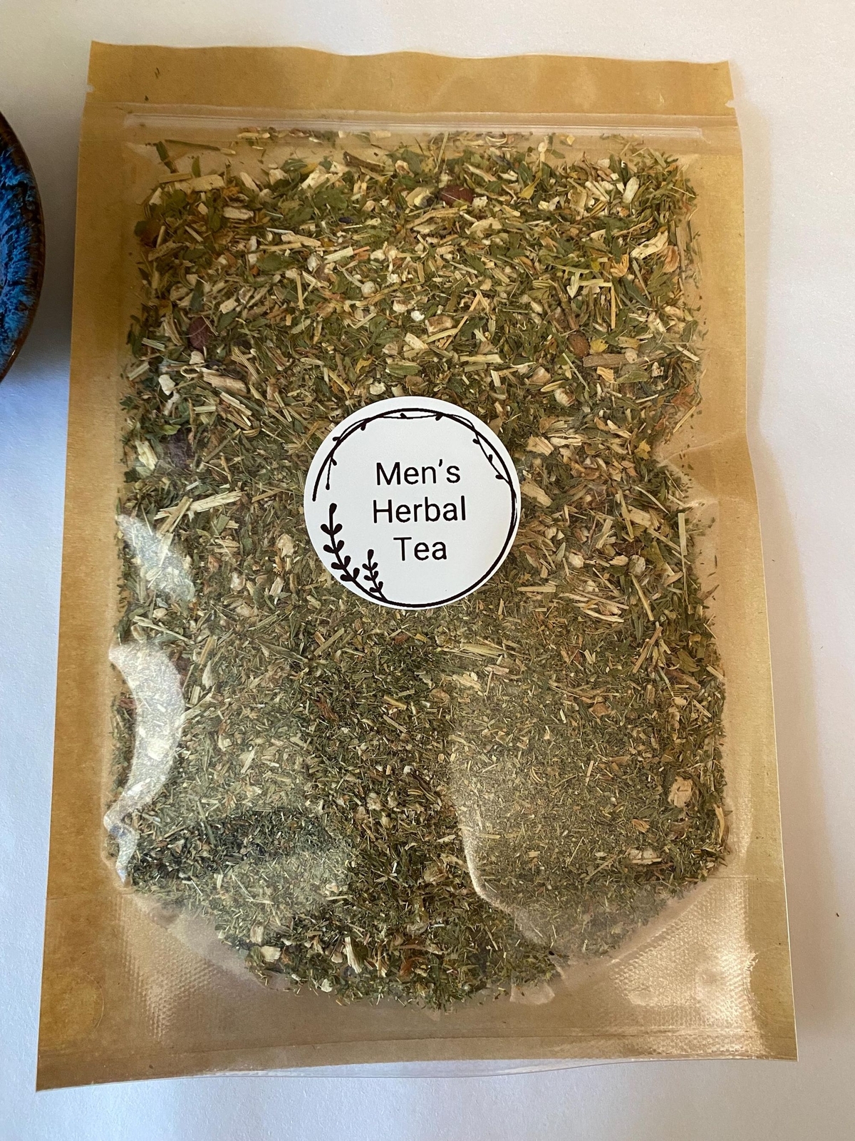 His Herbal Tea Infusion for Men, Earthy Loose Leaf Herbs for Prostate Support