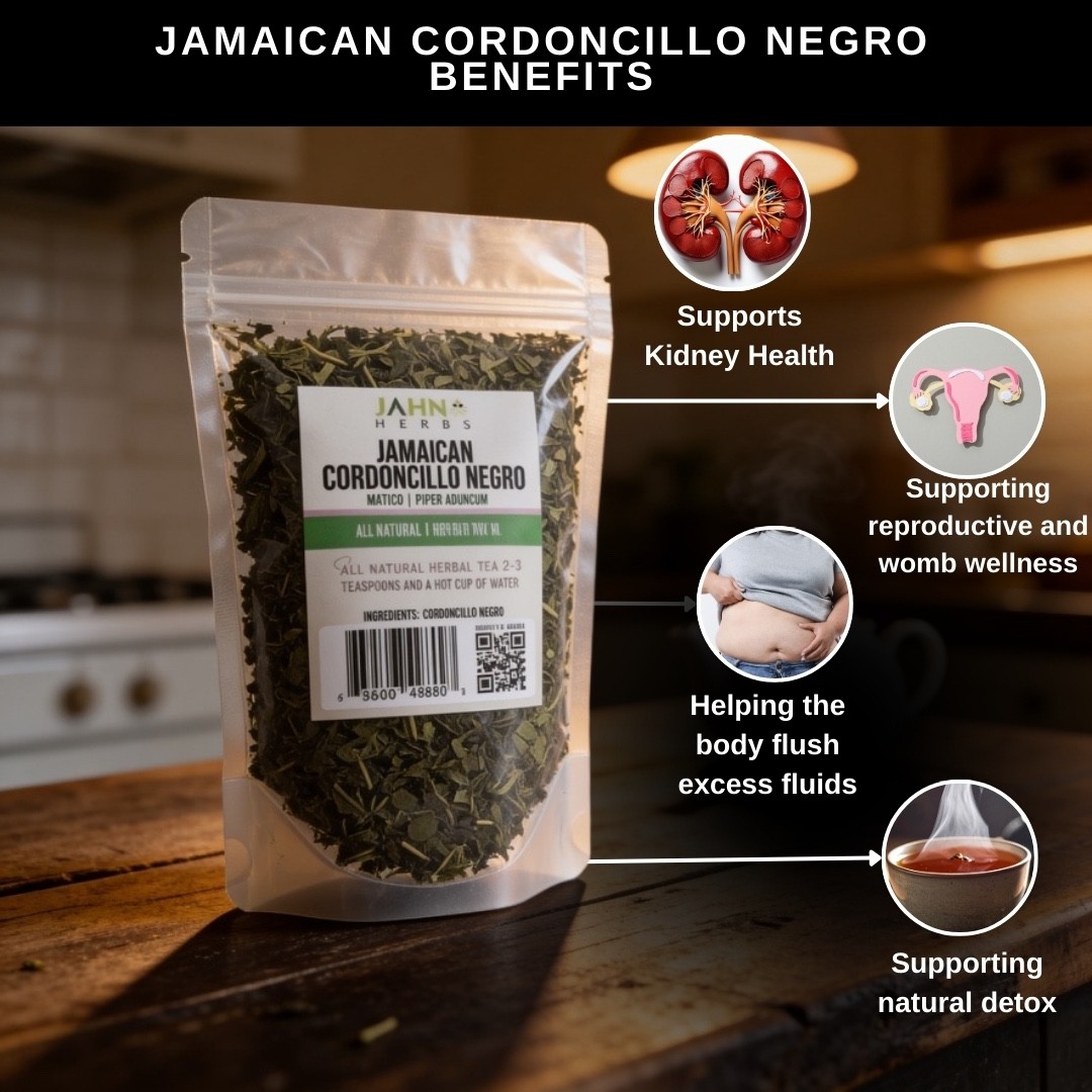 Jamaican Cordoncillo Negro Loose Leaf tea 2 ounces