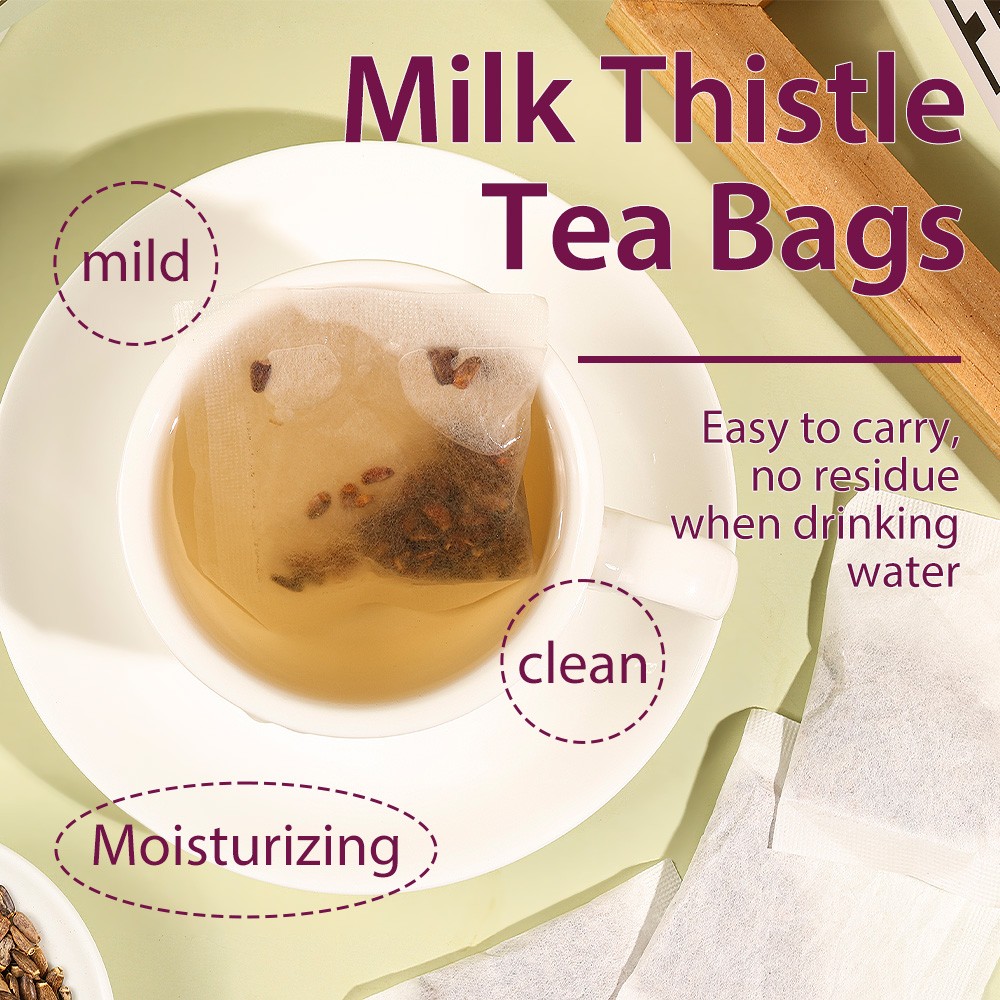 Milk Thistle Tea Bags, 75 Teabags – Natural Milk Thistle Seed
