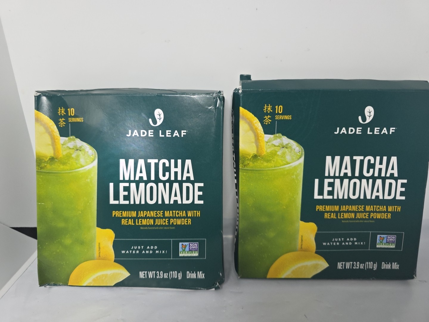 Jade Leaf Matcha Lemonade with Real Lemon Juice Powder 3.9oz(2pk)05/27 Drink Mix