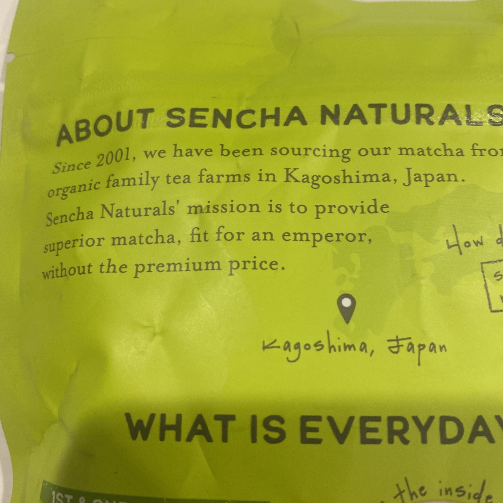 Sencha Naturals 100% Organic Matcha Green Tea Powder 12 Ounce Bag EXP 09/30/2027
