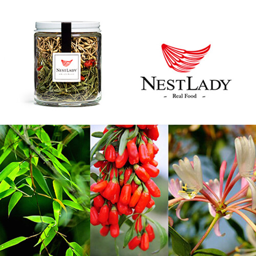 NESTLADY Bamboo Leaves Honeysuckle Tea 清热解暑 竹叶金银花茶 20g