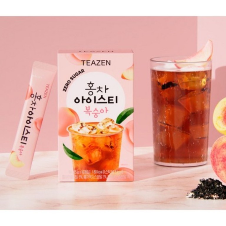 Teazen Kombucha Zero Sugar Iced Black Tea 5g x 10sticks 2BOX K-Drink