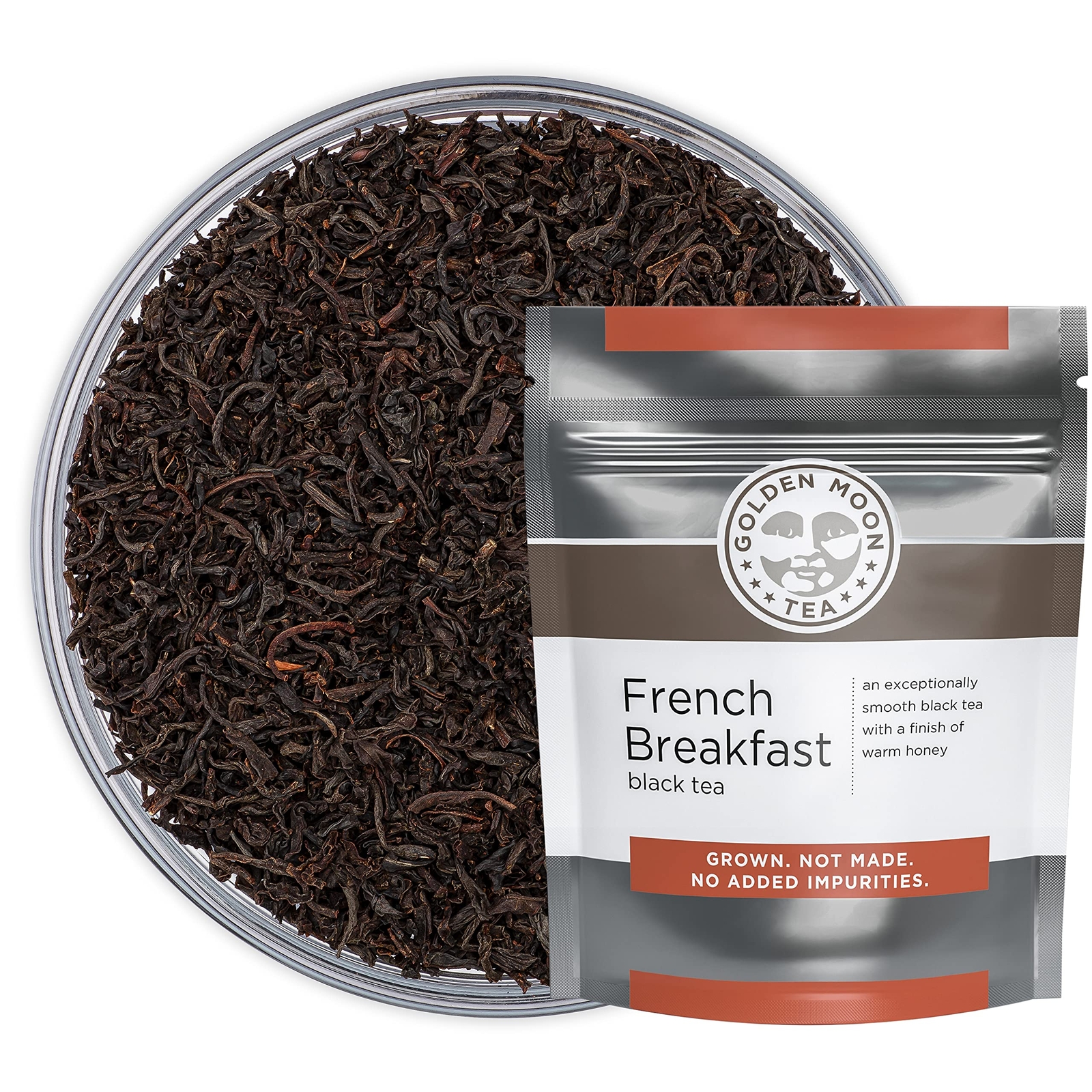French Breakfast Black Tea – Loose Leaf Non GMO – 1 Pound 192 Servings