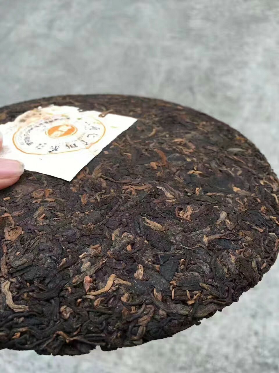 Lao Tong Zhi JIA JIA 7598 Anning Haiwan Yunnan Pu-erh Tea Cake 2007 357g Ripe