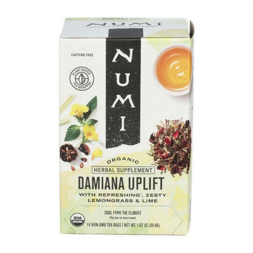 Damiana Uplift Tea 1.07 Oz(Case Of 6) by Numi Tea